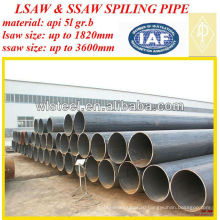 Китайское производство api 5l gr.b sch40 erw pipe